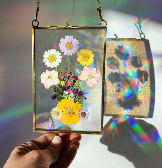 My Forever Bouquet - Fractal Floral Suncatcher