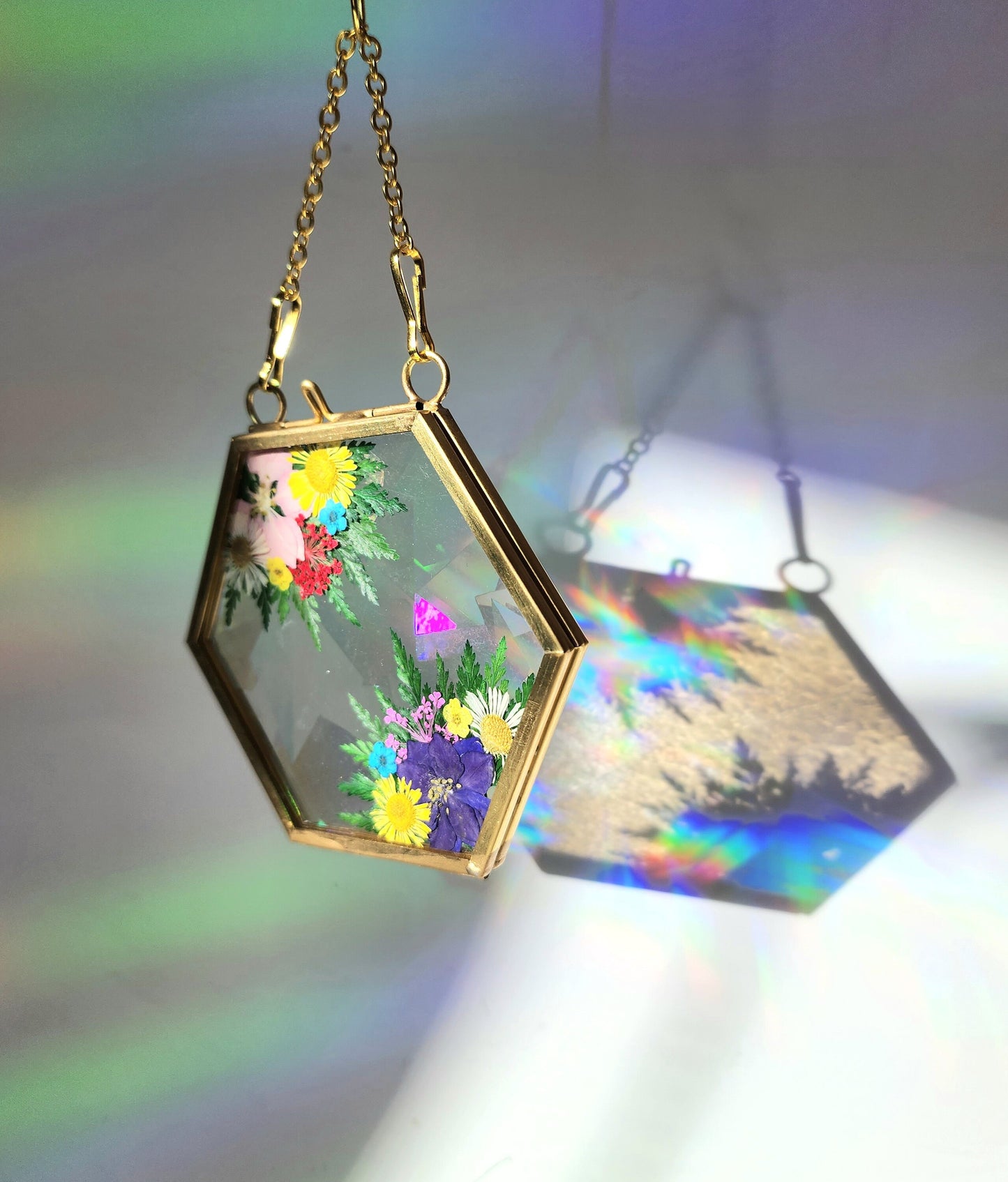 Untamed Gardens - Fractal Floral Suncatcher