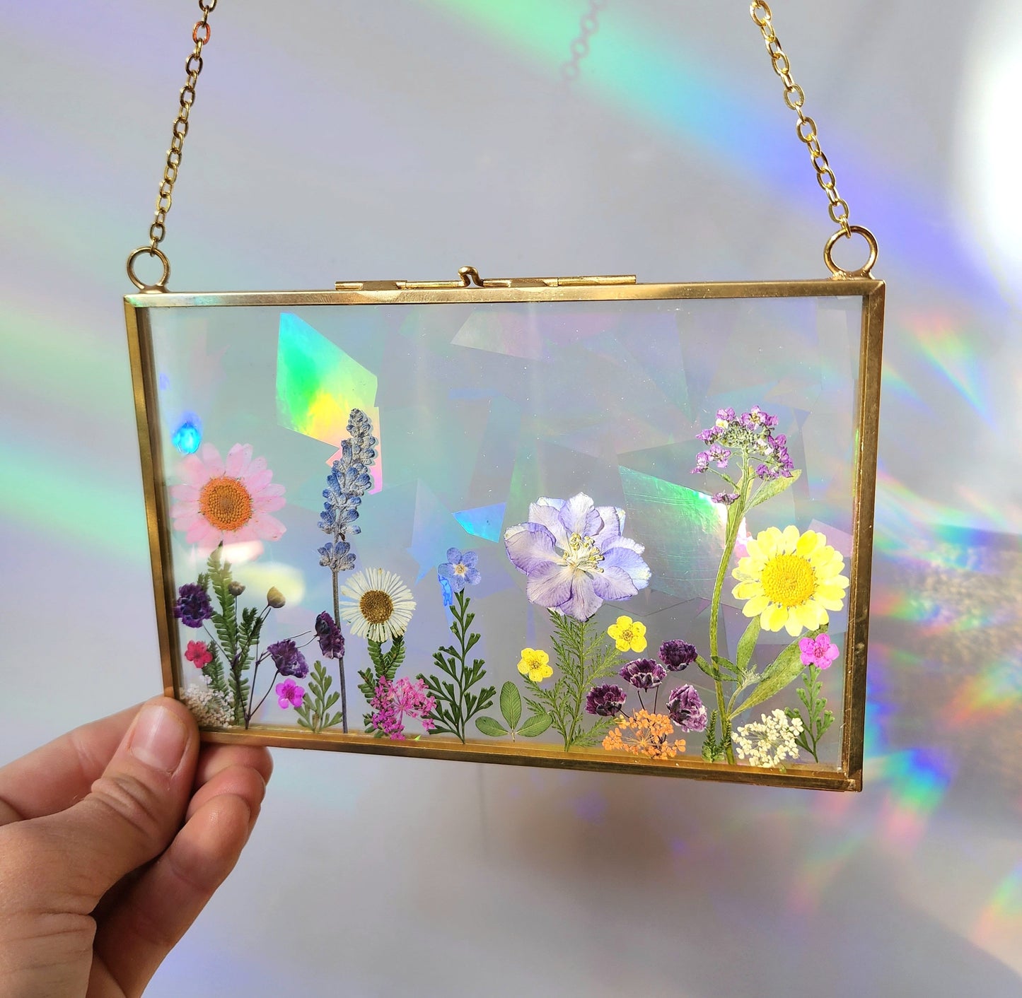 Sway With Me - Fractal Floral Suncatcher