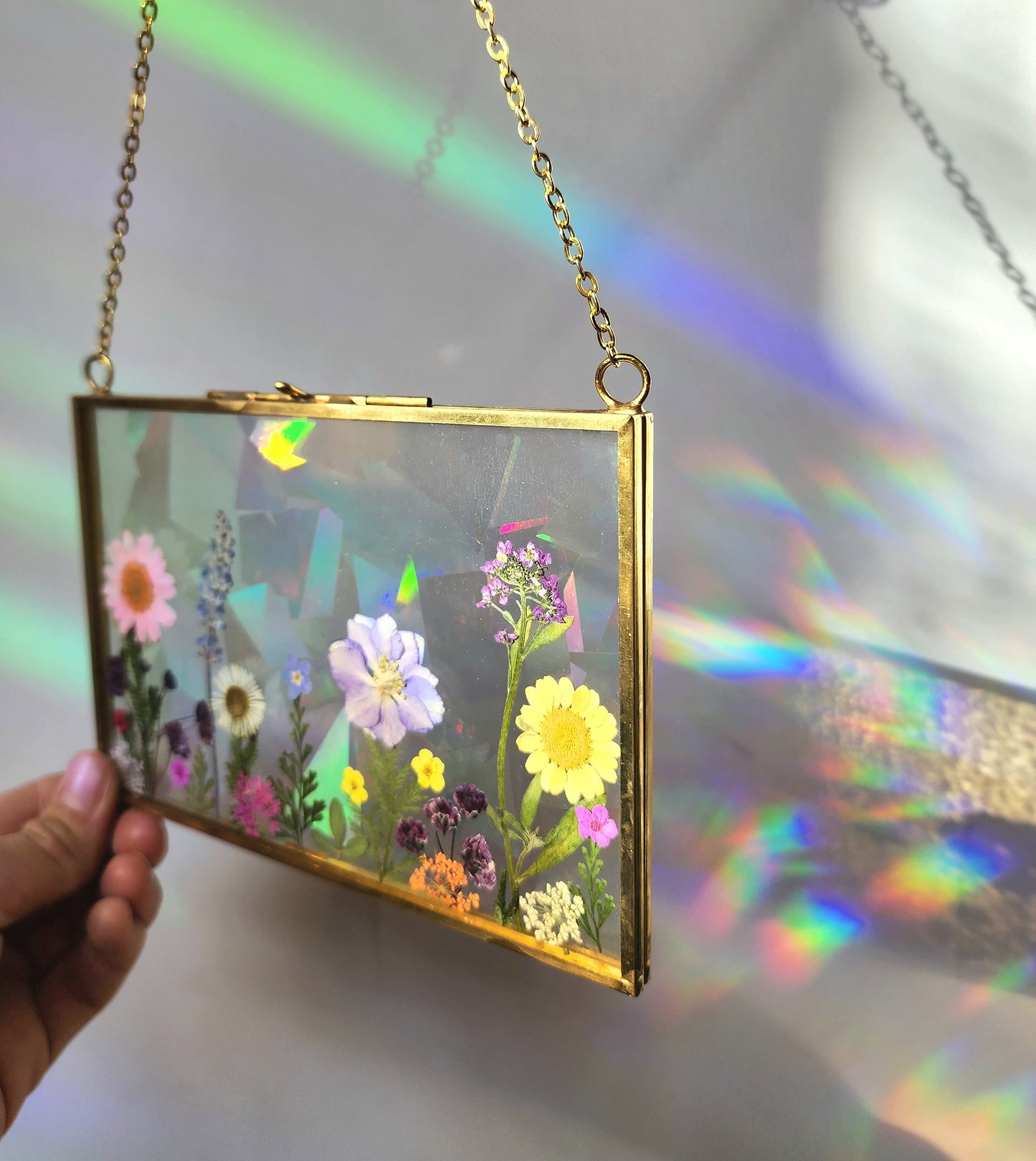 Sway With Me - Fractal Floral Suncatcher