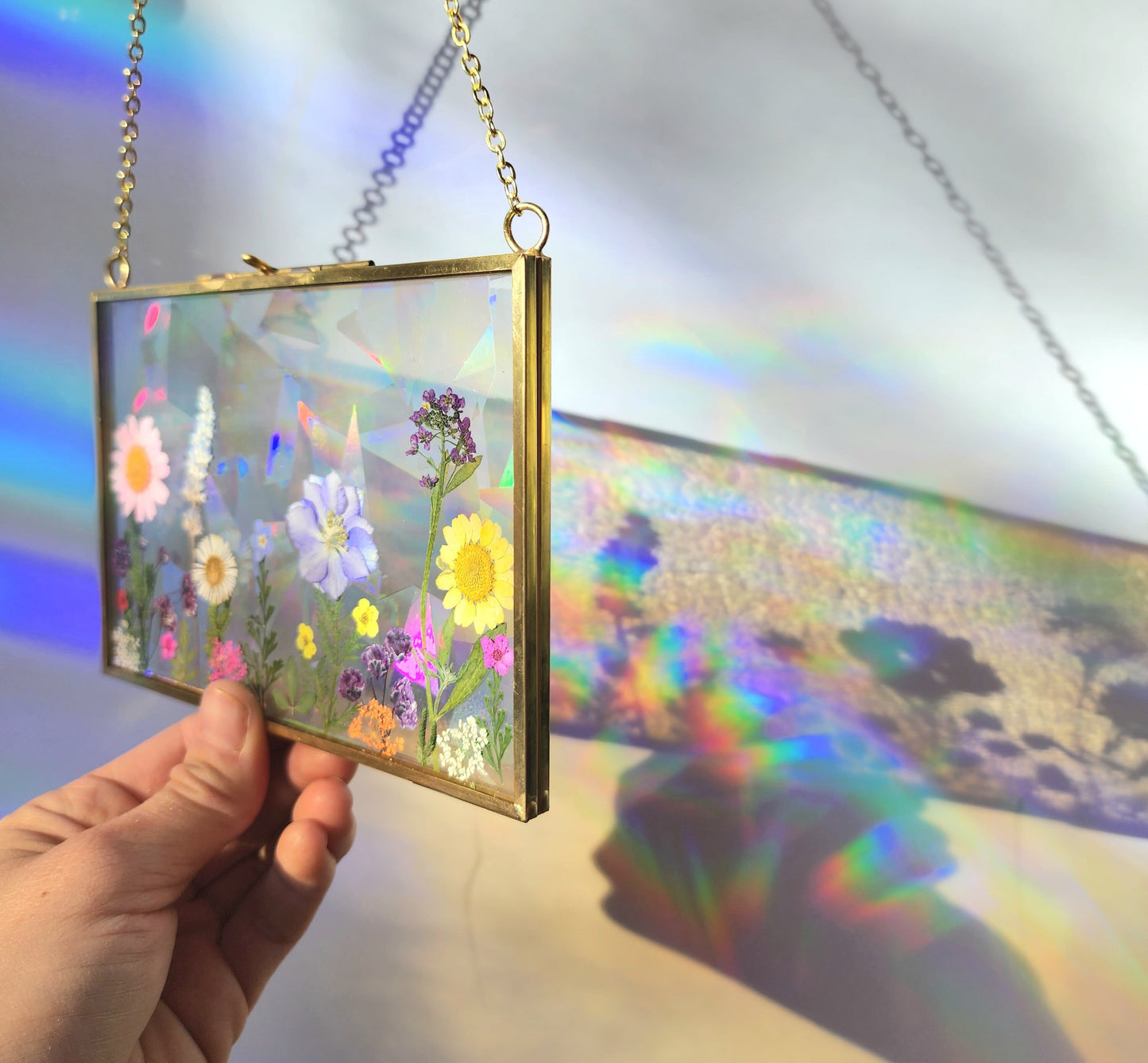 Sway With Me - Fractal Floral Suncatcher