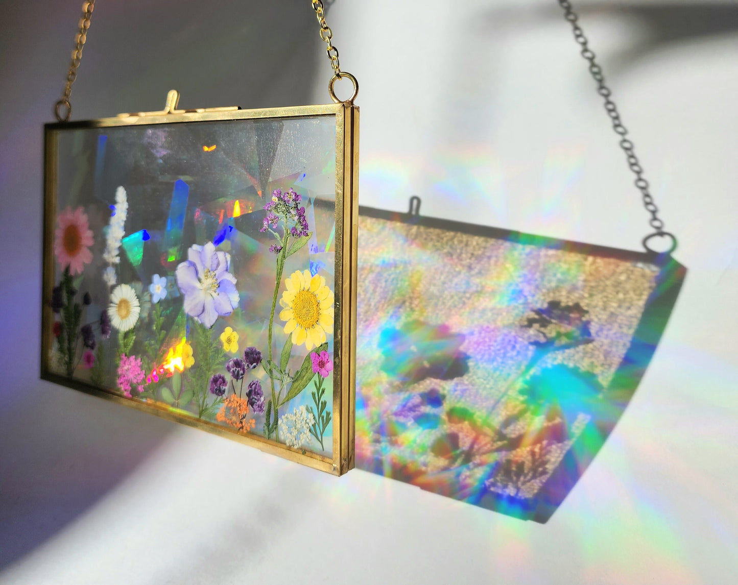 Sway With Me - Fractal Floral Suncatcher