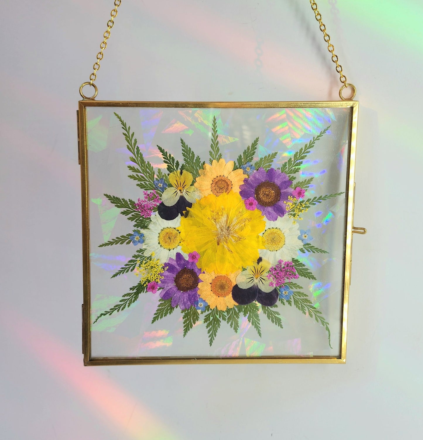 Chasing Summer - Fractal Floral Suncatcher