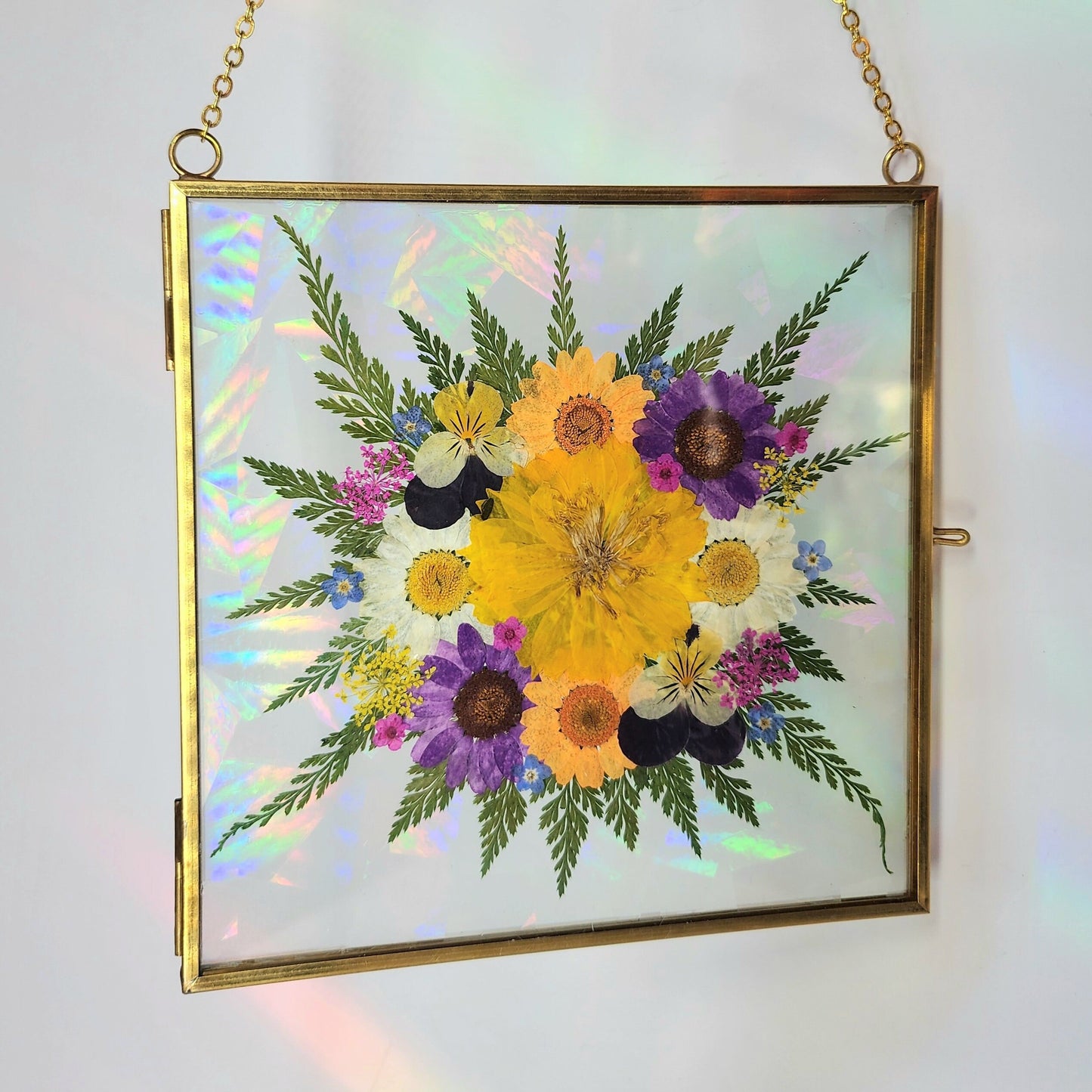 Chasing Summer - Fractal Floral Suncatcher