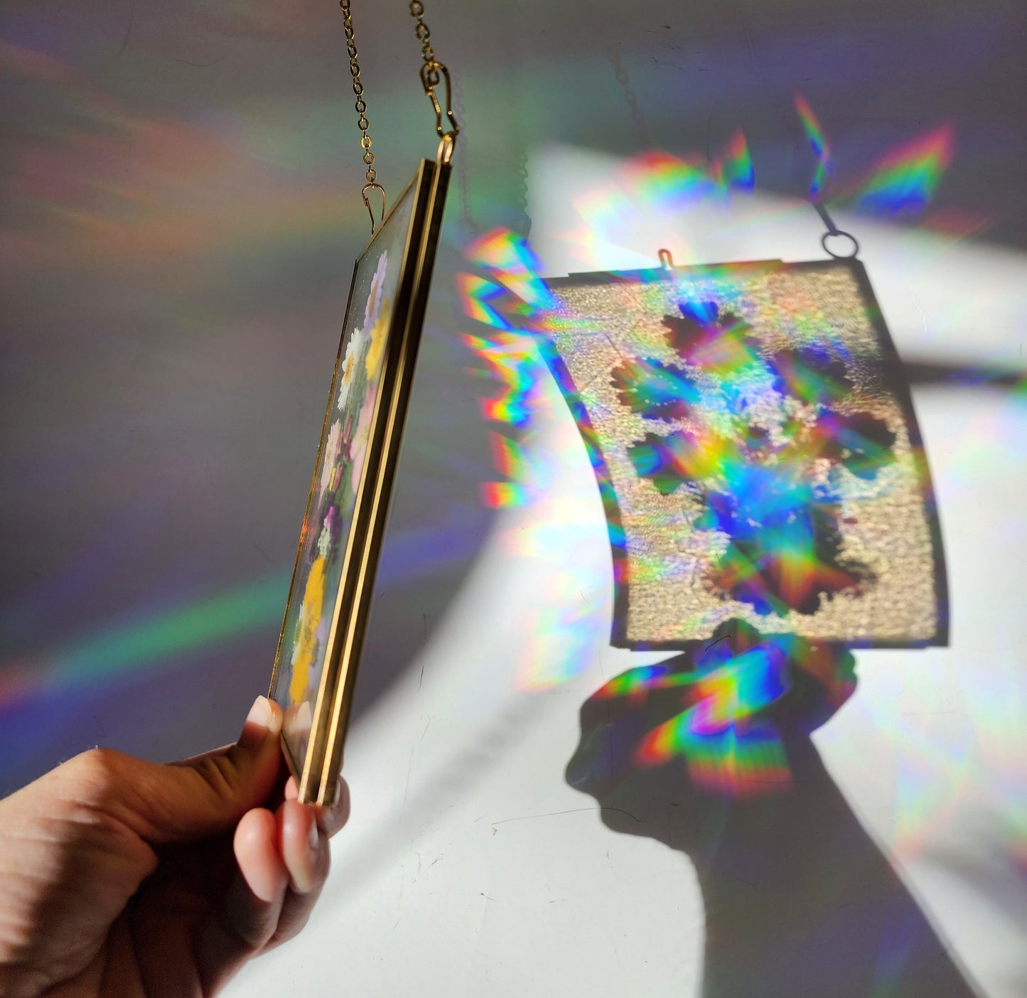 My Forever Bouquet - Fractal Floral Suncatcher