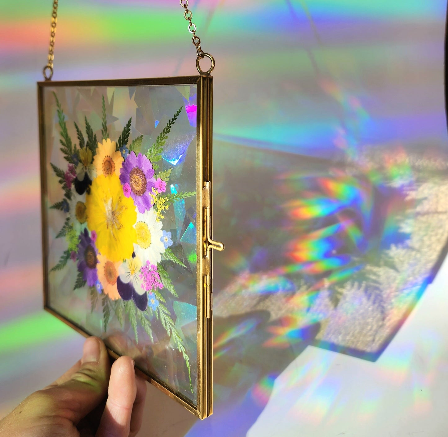 Chasing Summer - Fractal Floral Suncatcher