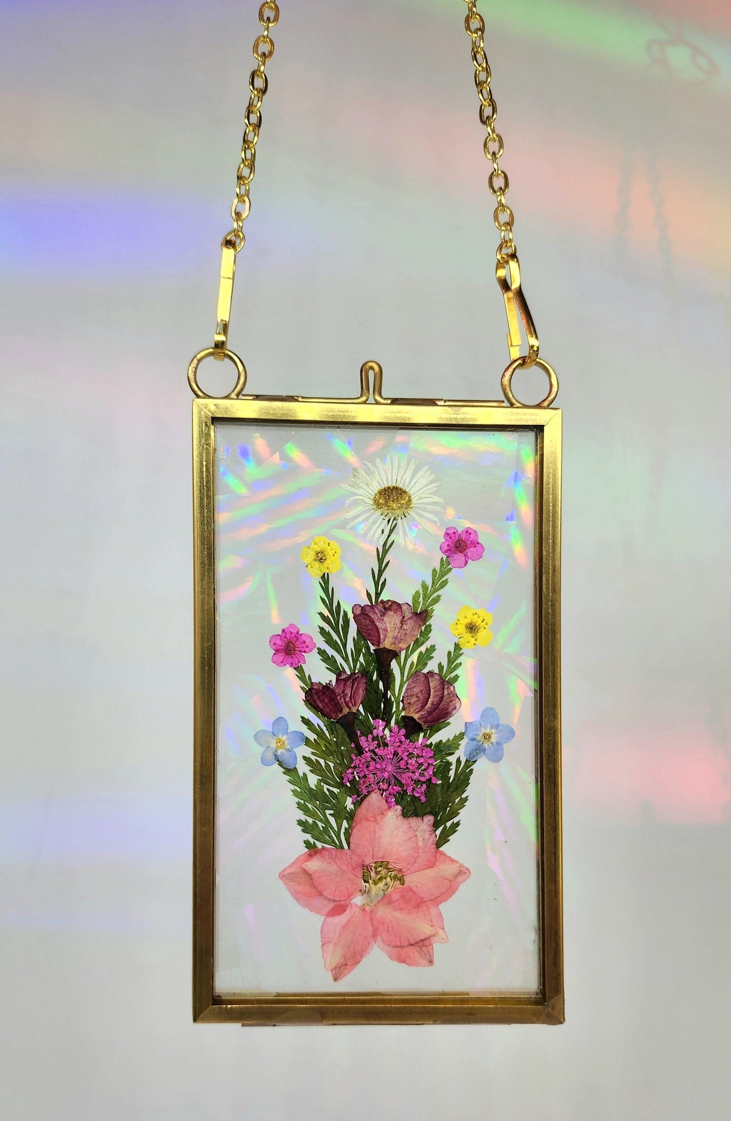 Worlds Tiniest Bouquet - Fractal Floral Suncatcher