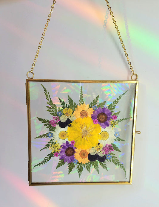 Chasing Summer - Fractal Floral Suncatcher