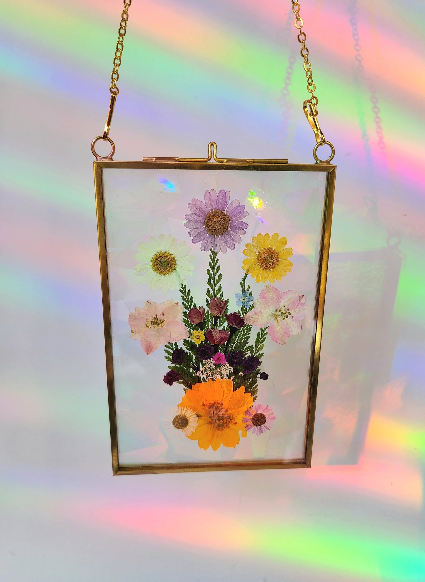 My Forever Bouquet - Fractal Floral Suncatcher