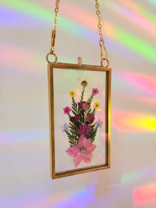 Worlds Tiniest Bouquet - Fractal Floral Suncatcher