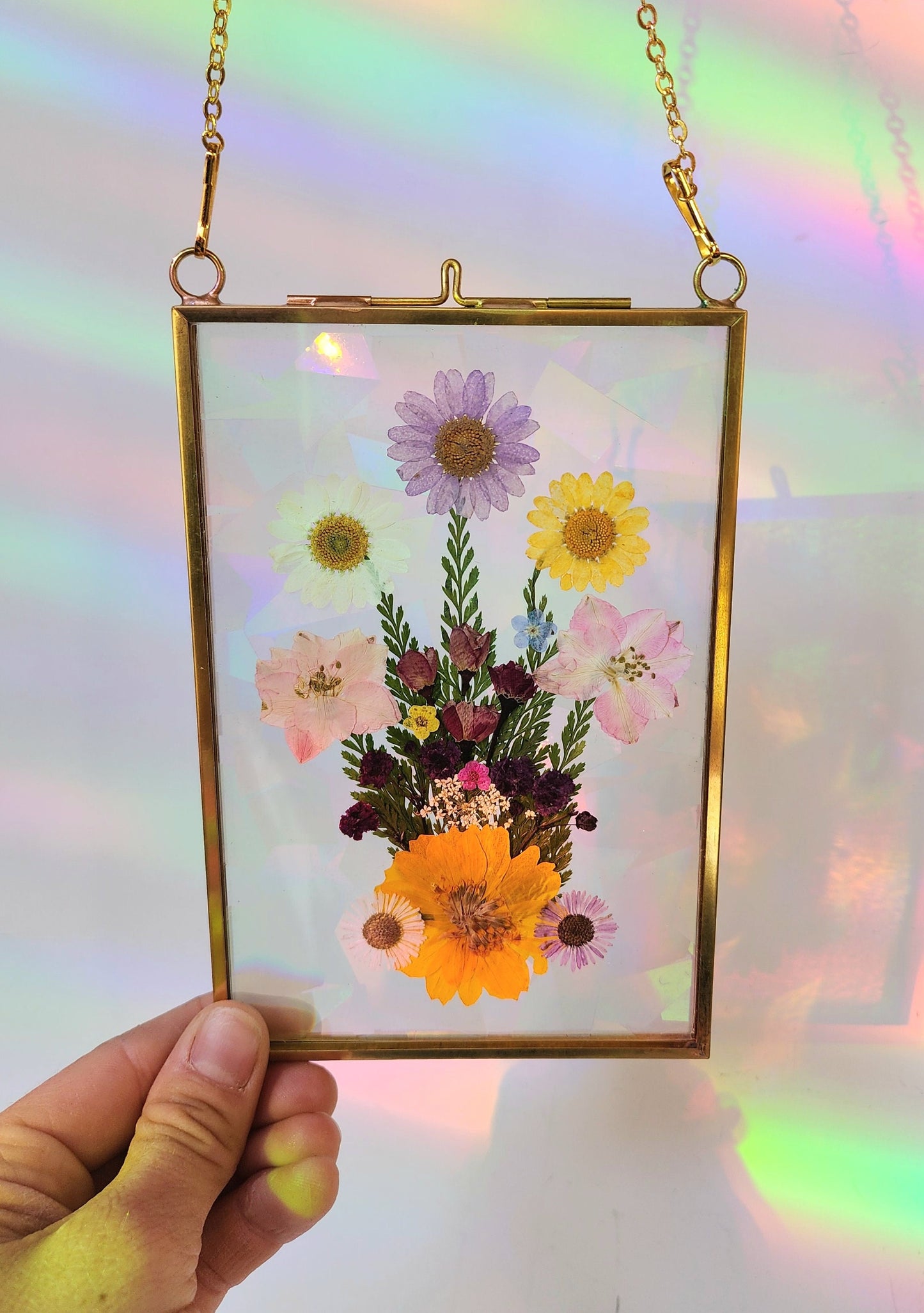My Forever Bouquet - Fractal Floral Suncatcher